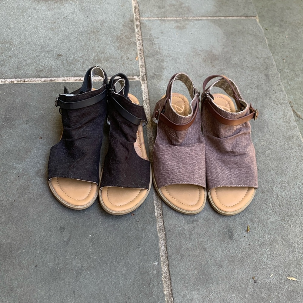 Blowfish Sandals 8.5-  Worn 1 summer.  Good condition.